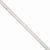 Sterling Silver Franco Chain Anklet