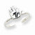 Sterling Silver Hand Toe Ring