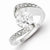 Sterling Silver Fancy CZ Ring
