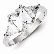 Sterling Silver CZ Ring