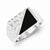 Sterling Silver Men's Onyx Ring