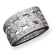 Sterling Silver CZ Ring