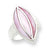 Sterling Silver Pink Mother of Pearl Ring