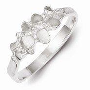 Sterling Silver Nugget Ring