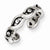 Sterling Silver Antiqued Toe Ring