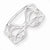 Sterling Silver Wave Toe Ring