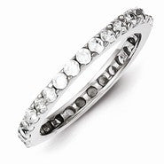 Sterling Silver CZ Ring