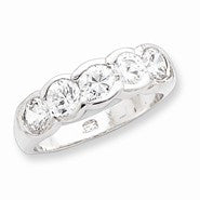 Sterling Silver CZ Ring