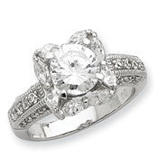 Sterling Silver CZ Ring