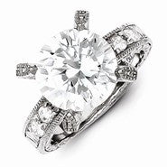 Sterling Silver CZ Ring