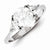 Sterling Silver CZ Ring