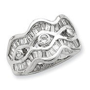 Sterling Silver CZ Ring