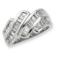Sterling Silver CZ Ring