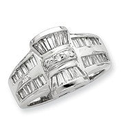 Sterling Silver CZ Ring