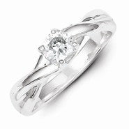 Sterling Silver CZ Ring
