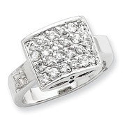 Sterling Silver CZ Ring