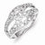 Sterling Silver CZ Ring