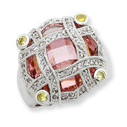 Sterling Silver CZ Ring