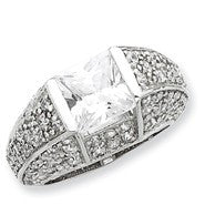 Sterling Silver CZ Ring