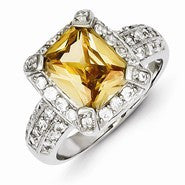 Sterling Silver CZ Ring