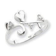 Sterling Silver CZ Ring