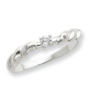 Sterling Silver CZ Ring