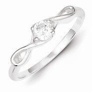 Sterling Silver CZ Ring