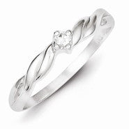 Sterling Silver CZ Ring