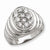 Sterling Silver Men's CZ Ring