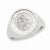 Sterling Silver Men's Saint Christopher Ring