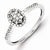 Sterling Silver Diamond Ring