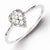 Sterling Silver Diamond Ring