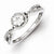 Sterling Silver Diamond Ring