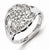 Sterling Silver Diamond Ring