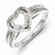 Sterling Silver Diamond Ring