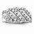 Sterling Silvadium Diamond Ring