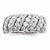 Sterling Silvadium Diamond Ring