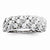 Sterling Silvadium Diamond Ring