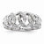 Sterling Silver Diamond Fashion Ring