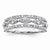 Sterling Silver Diamond Fashion Ring