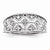 Sterling Silver Diamond Fashion Ring