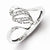 Sterling Silver Diamond Fashion Ring