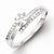 Sterling Silver Diamond Ring