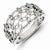 Sterling Silver Diamond Ring
