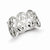 Sterling Silver Diamond Ring