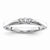 Sterling Silver Diamond Wedding Band
