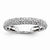 Sterling Silver Diamond Wedding Band