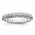 Sterling Silver Diamond Wedding Band