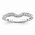Sterling Silver Diamond Wedding Band