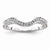 Sterling Silver Diamond Wedding Band